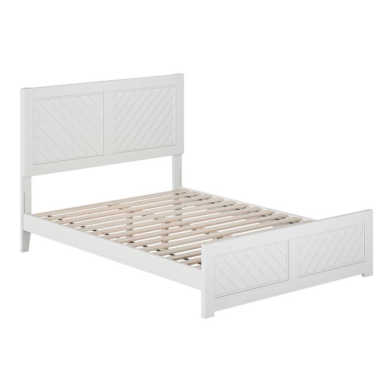 Berkshire Queen Low Profile Platform Bed with Matching Footboard