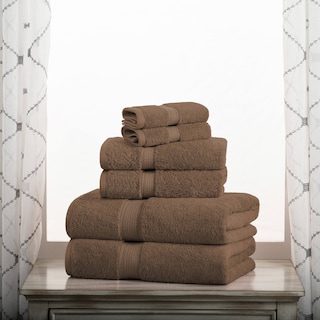 Superior Egyptian Cotton Pile Heavyweight 6-Piece Towel Set