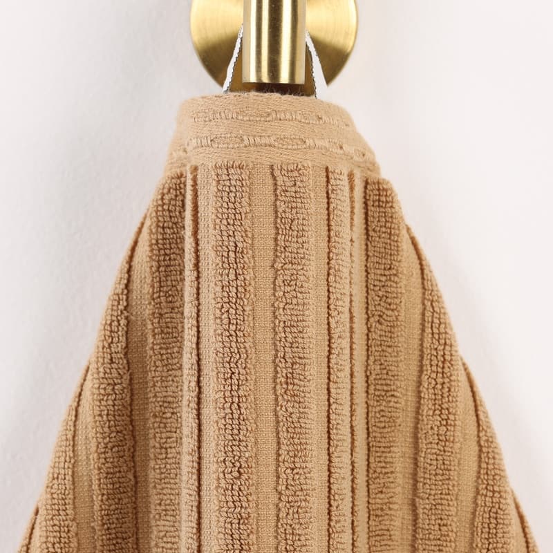 Superior Soho Ribbed Cotton Face Towel/Washcloth Set of 12