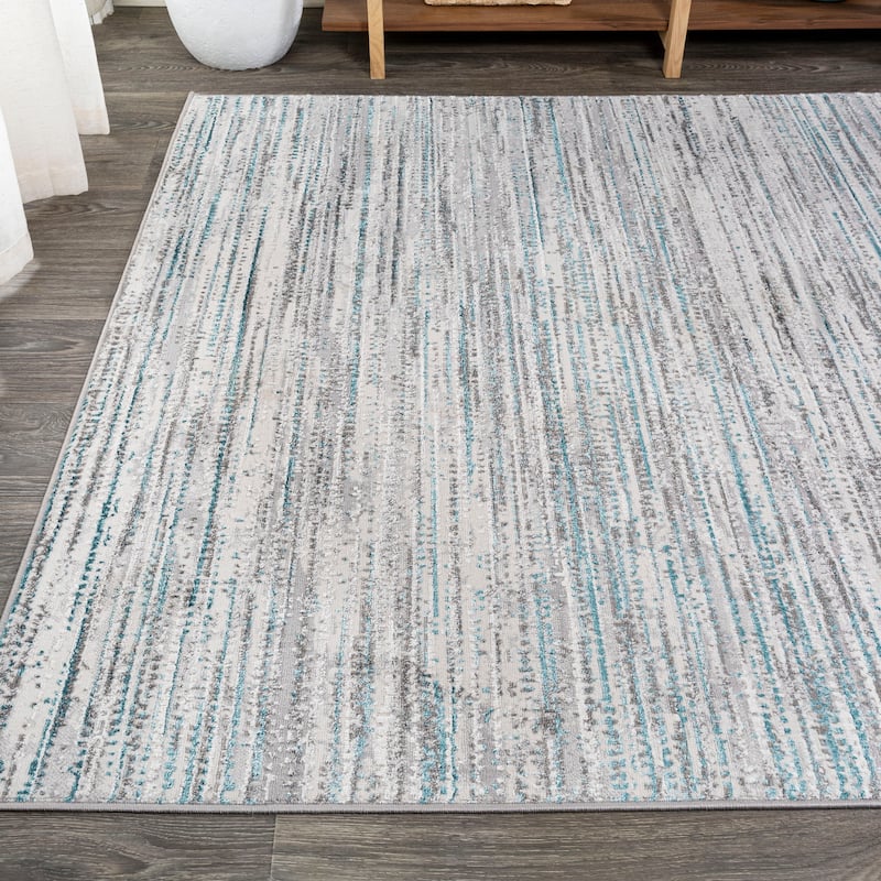 JONATHAN Y Slant Modern Strie' Area Rug