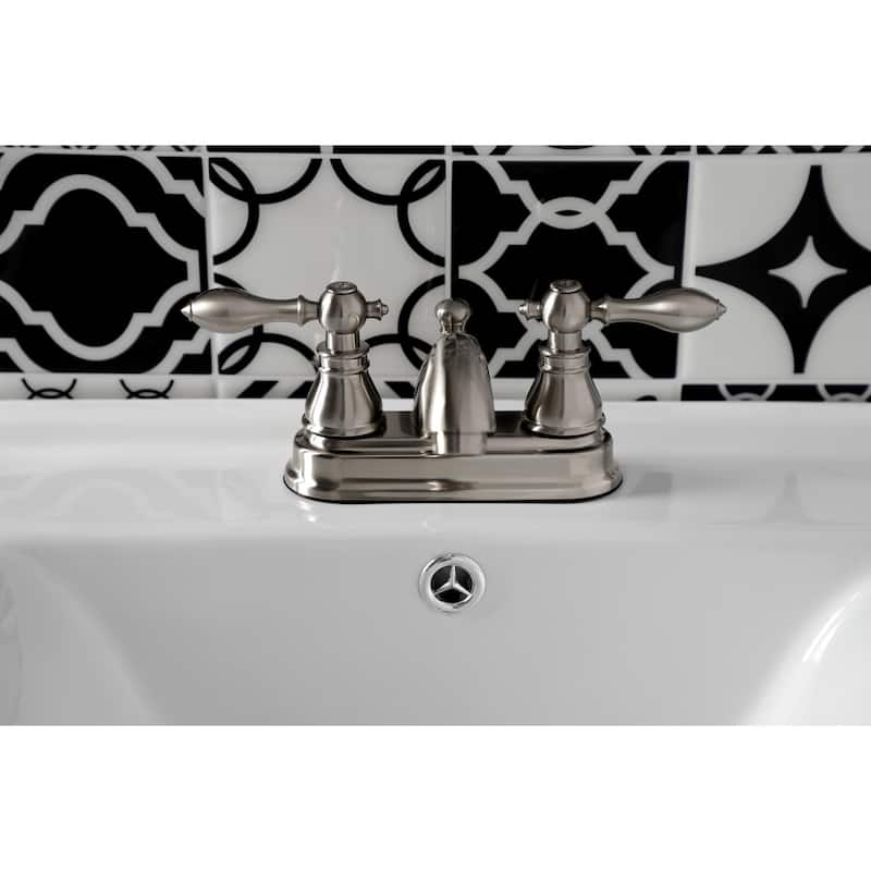 Kingston Brass American Classic 4 in. Centerset Bathroom Faucet