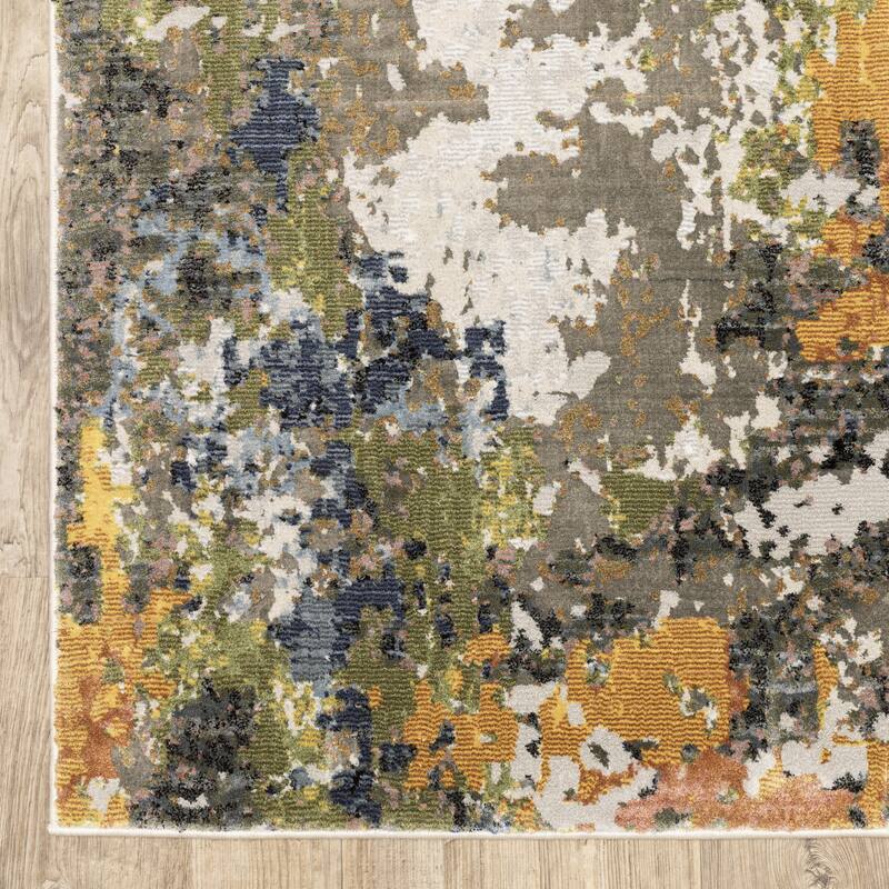 Style Haven Caldon Modern Abstract Area Rug