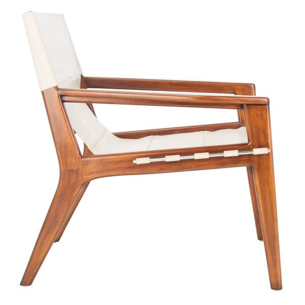 Safavieh Couture Culkin Leather Sling Chair Overstock 29906001