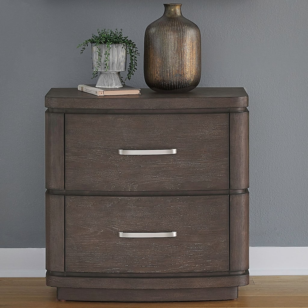 Liberty Furniture Cascade Falls Nightstand with Charging Station