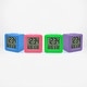 preview thumbnail 5 of 6, Equity 70913 Digital Blue Silicone Cube Alarm with On-Demand Backlight