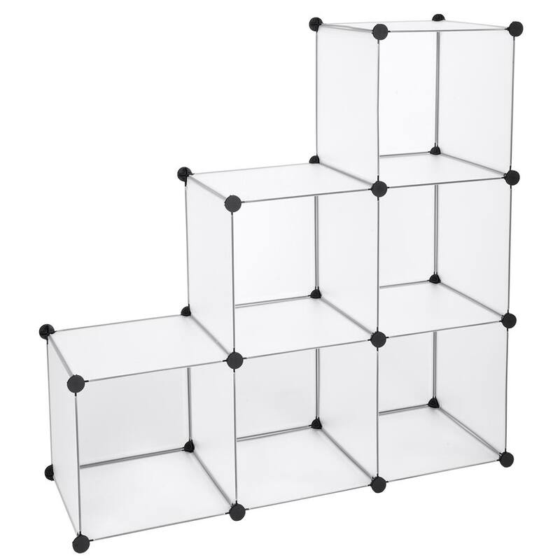 6-Cube Closet Organizer Storage Shelves Cubes Organizer DIY Closet Cabinet - 6Cube