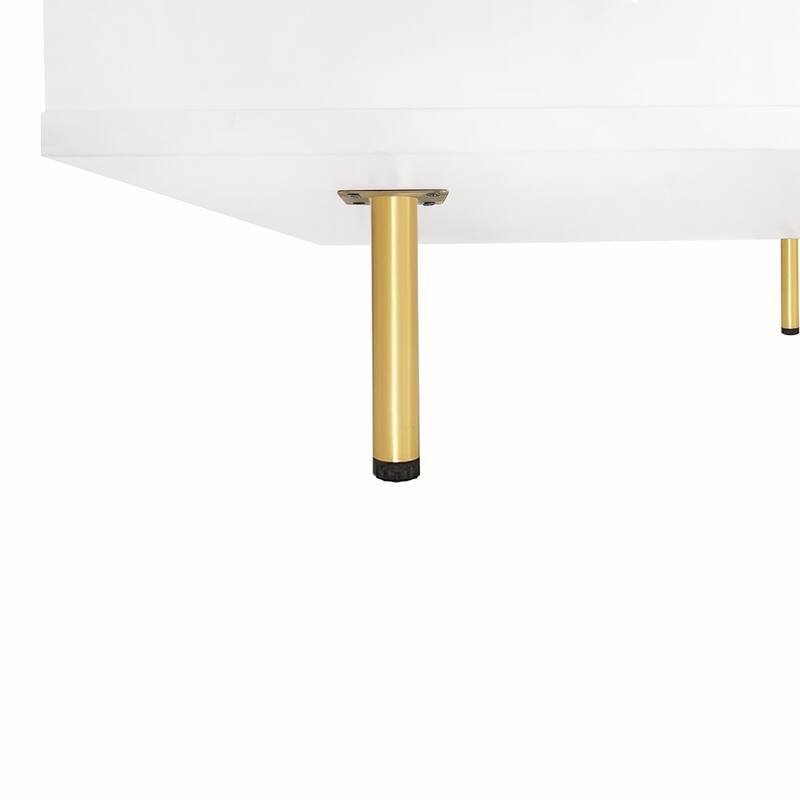 Particle Board Coffee Table With Drawers