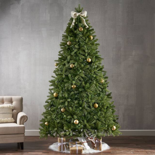9-ft Mixed Spruce Pre-Lit String Light or Unlit Artificial Christmas Tree by Christopher Knight Home