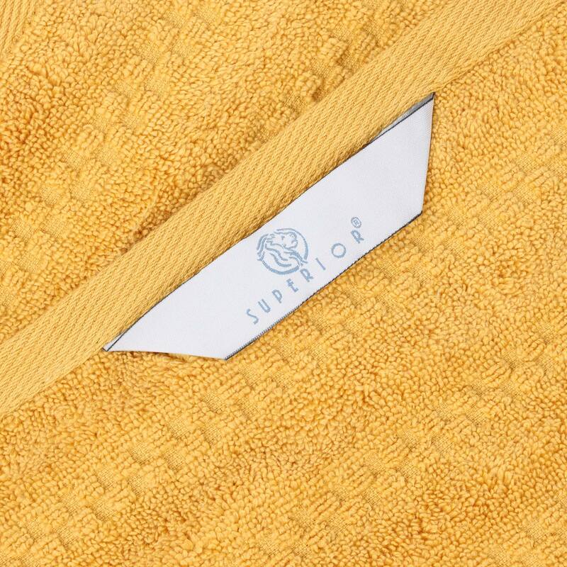 Superior Zuma Zero Twist Cotton Medium Weight Soft Absorbent Bath Sheets, Set of 2