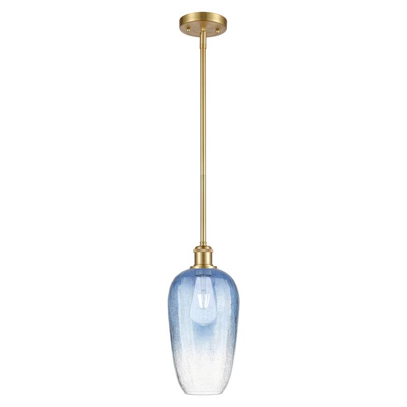 Innovations Lighting Endless Possibilities Ballston - Brookhaven Flute - 1 Light 7" Stem Hung Mini Pendant