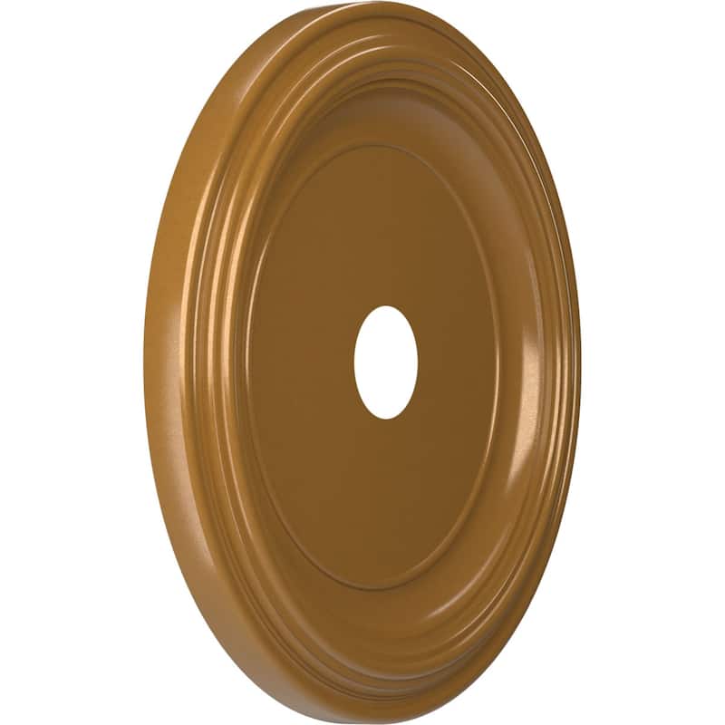 3 1/2" Inside Diameter - Traditional Thermoformed PVC Ceiling Medallion