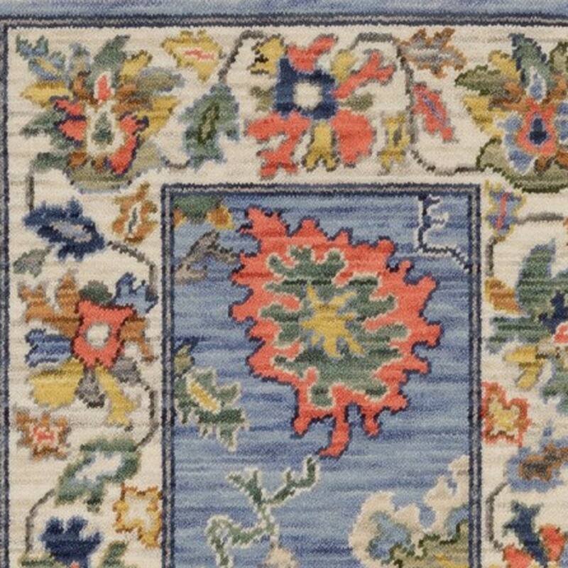 HomeRoots Oriental Traditional Rectangle Area Rug