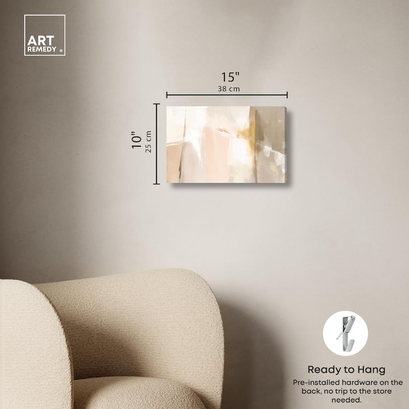 Tonal Gradations I Canvas by Art Remedy, Gallery Wrapped