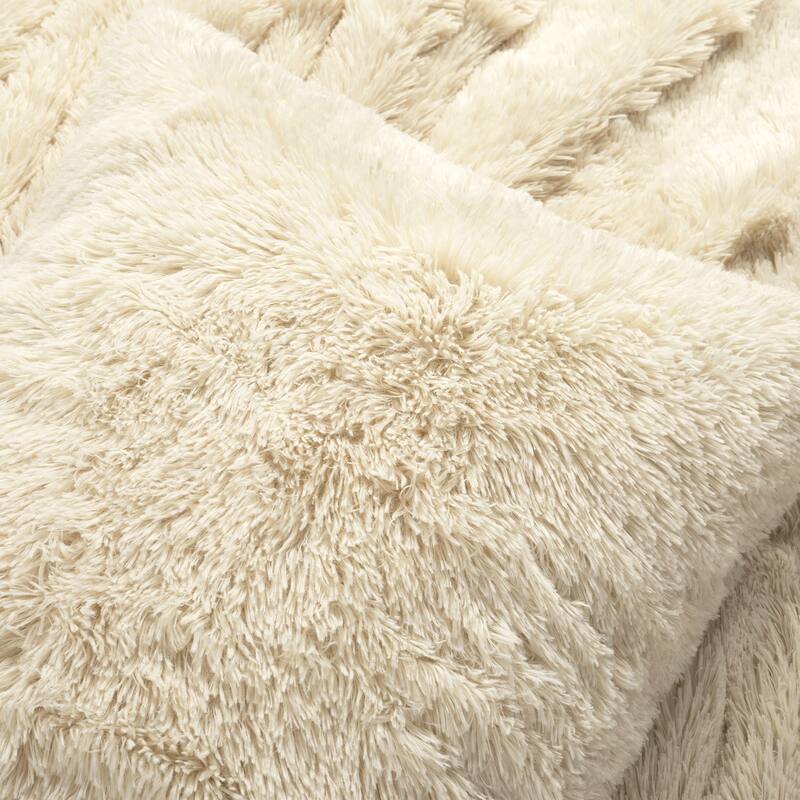 Lush Decor Emma Faux Fur Comforter Set