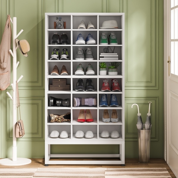 Portable Shoe Rack Organizer 66-72 Pair Tower Shelf Storage Cabinet - On  Sale - Bed Bath & Beyond - 35474849