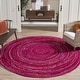 preview thumbnail 5 of 79, SAFAVIEH Handmade Braided Lilie Country Cotton Rug
