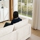 preview thumbnail 24 of 117, 3-Seater Comfy Cloud Couches with Movable Ottoman