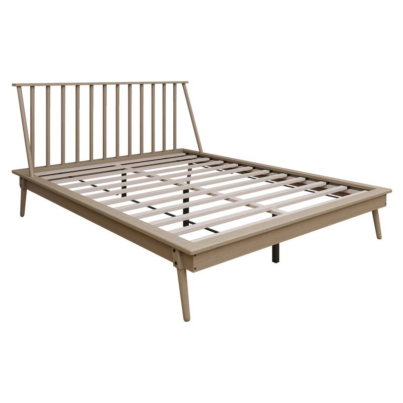 CraftPorch Vintage Wooden Platform Bed