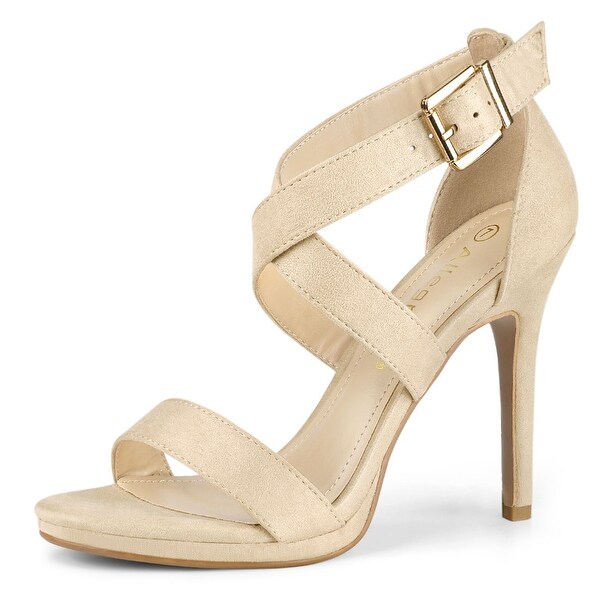 stiletto open toe heels