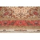 preview thumbnail 5 of 9, Hand Knotted Ivory,Rose Persian Wool & Silk Traditional Area Rug - 11' 7'' x 16' 9''