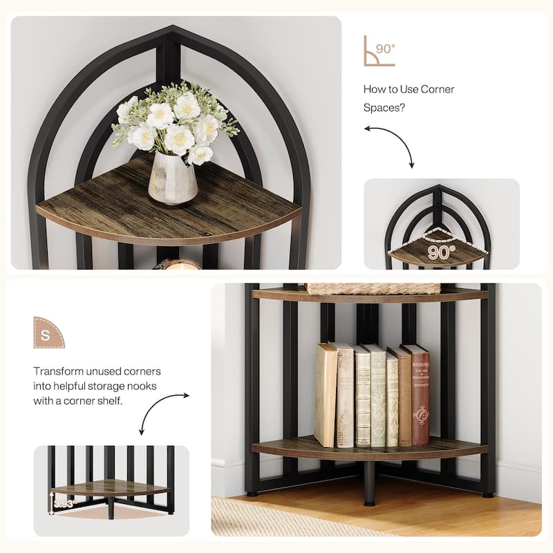 5-Tier Corner Shelf