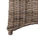 preview thumbnail 5 of 11, SAFAVIEH St. Thomas Wicker Washed Brown Wingback Arm Chair (Fully Assembled). - 26" W x 23" D x 34" H