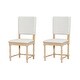 preview thumbnail 3 of 11, Roomfitters Vintage 2-Piece Upholstered Dining Chairs with Padded Backs