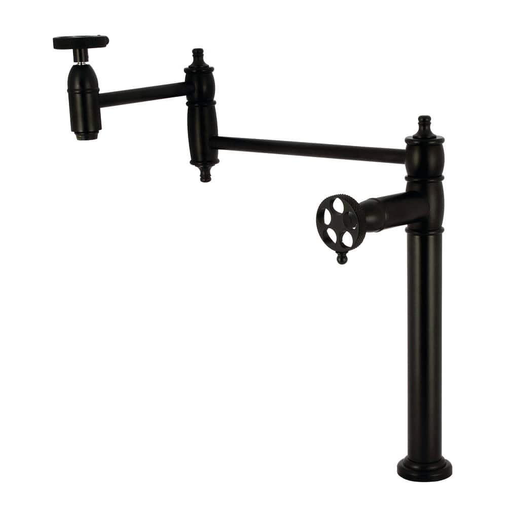 Kingston Brass KS370.RKX Webb 3 GPM Single Hole Pot Filler