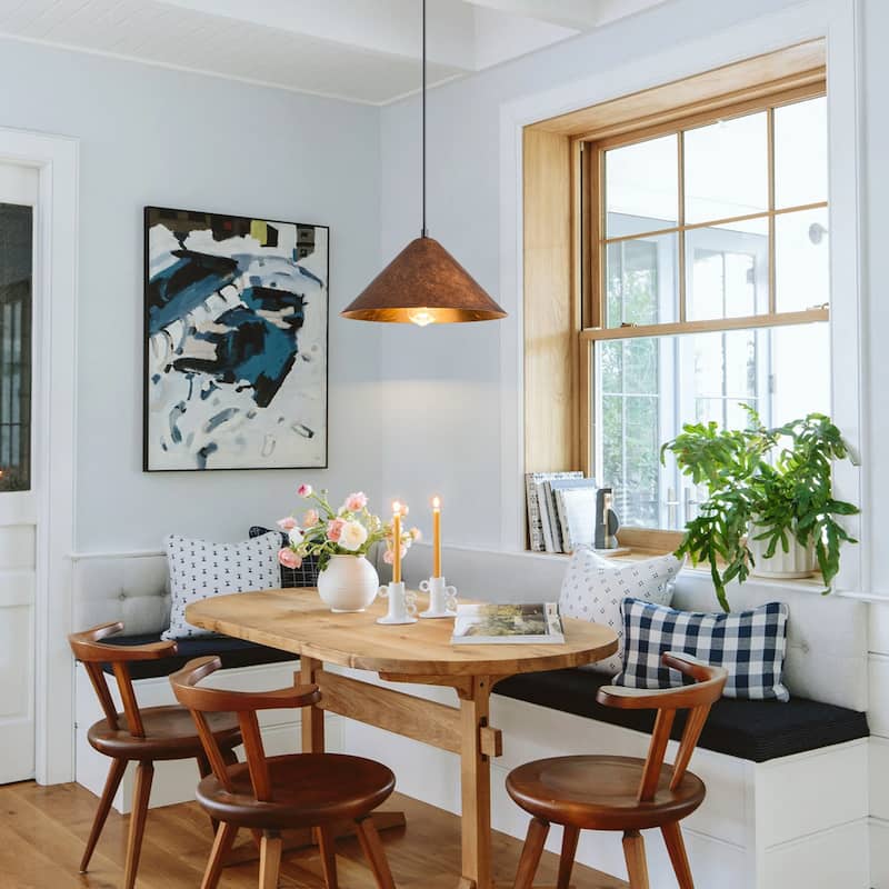 Industiral Dome Pendant Lights for Kitchen Island - Copper - W13.11"