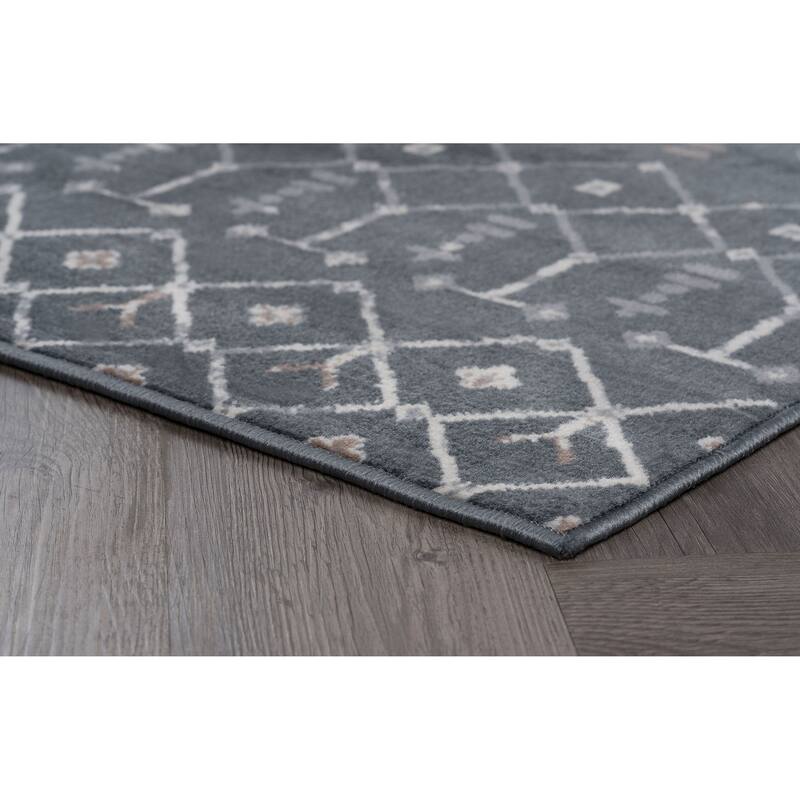 Carrington Transitional Geometric Indoor Area Rug