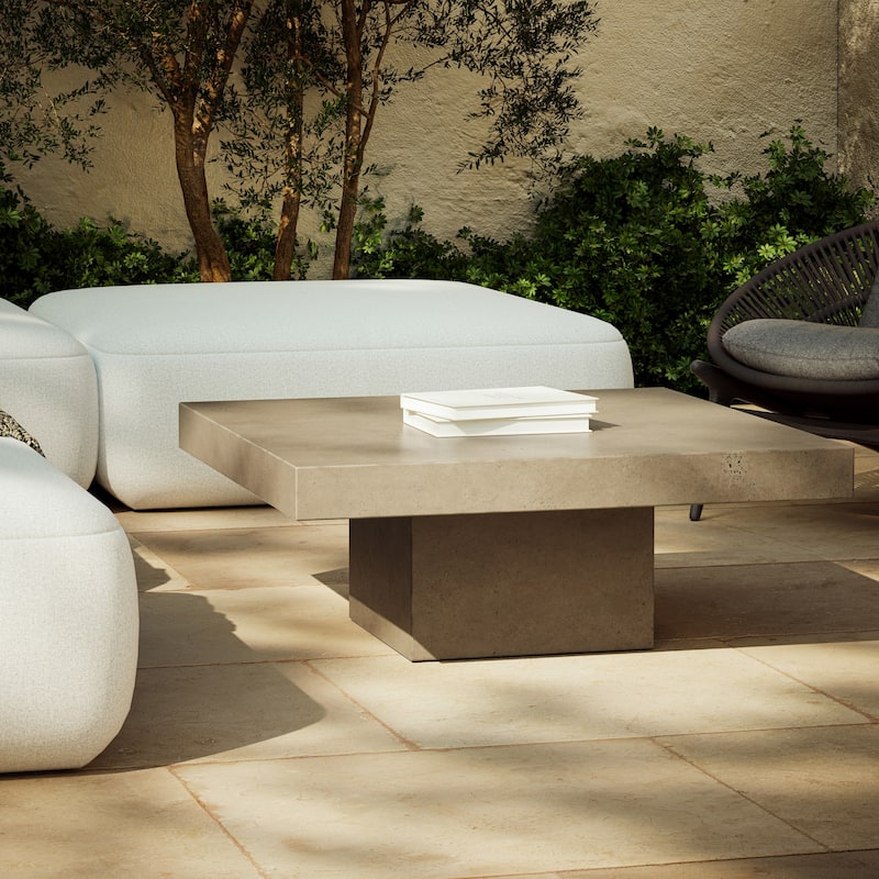 Urbia Una Square Concrete Coffee Table