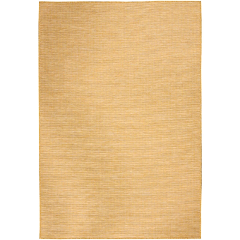 Nourison Selerno Indoor/Outdoor Solid Area Rug - 4'x6' - Yellow