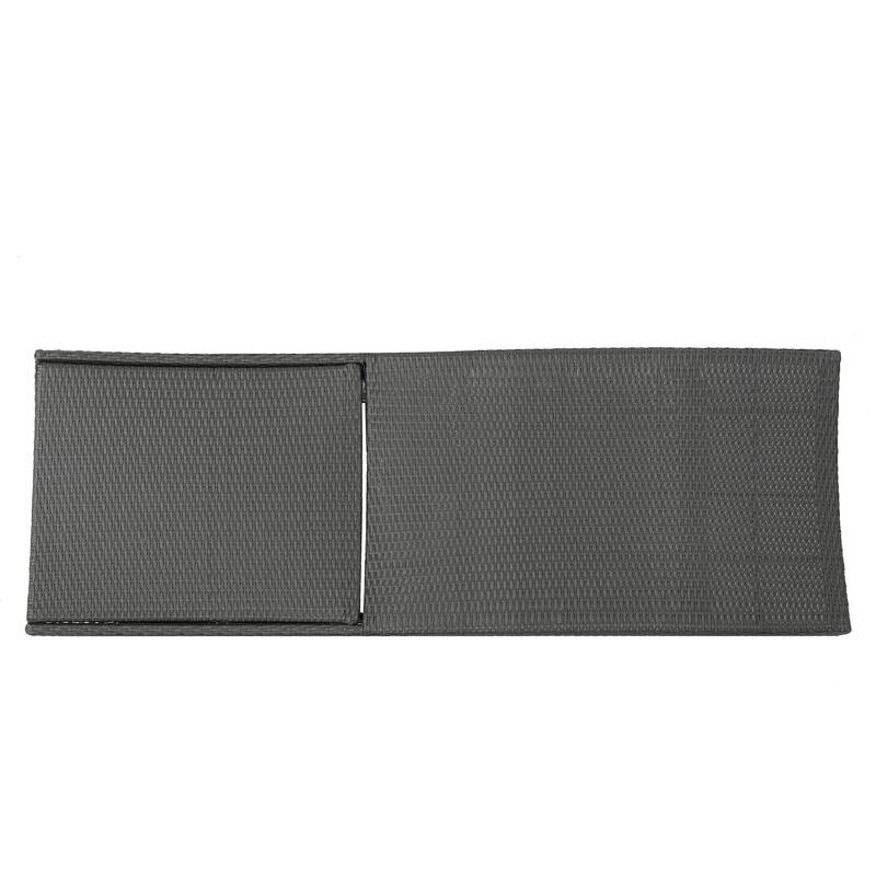 Salem Outdoor Wicker Lounge with Water Resistant Cushion (Set of 2) by Christopher Knight Home