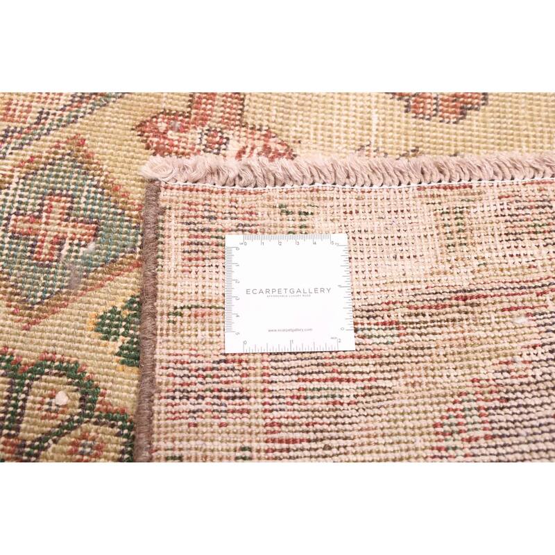 ECARPETGALLERY Hand-knotted Antalya Vintage Dark Copper Wool Rug - 9'2 x 12'8