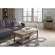 preview thumbnail 13 of 15, Modern Farmhouse Rectangular Lift Coffee Table - 43.15 in * 23.47 in * 18.07 in
