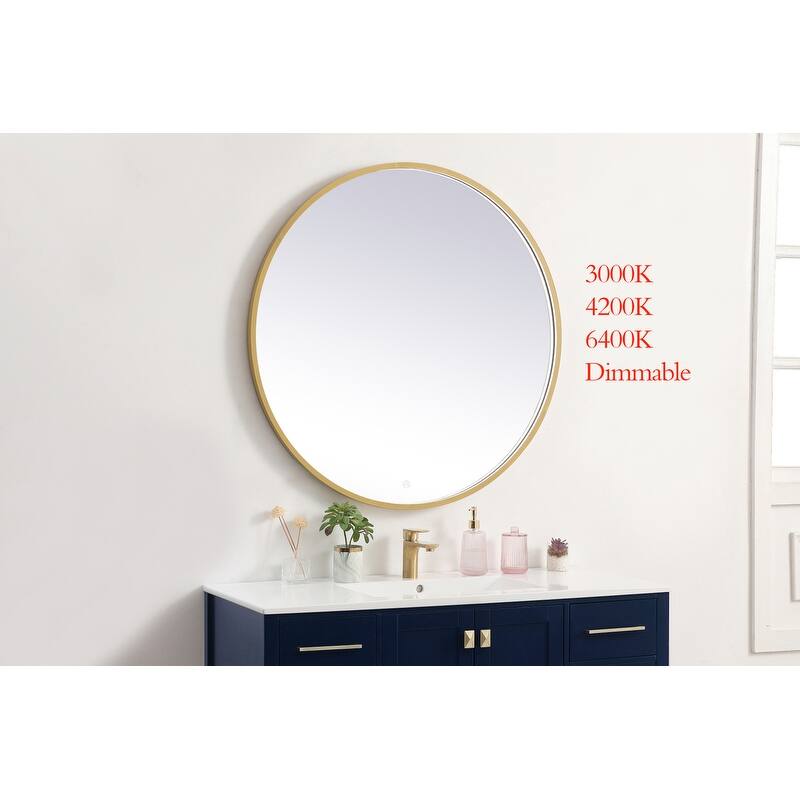 Indigo Home 39 inch LED mirror with adjustable color temperature