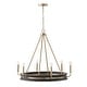 preview thumbnail 2 of 3, Finn 6-light Hanging Chandelier