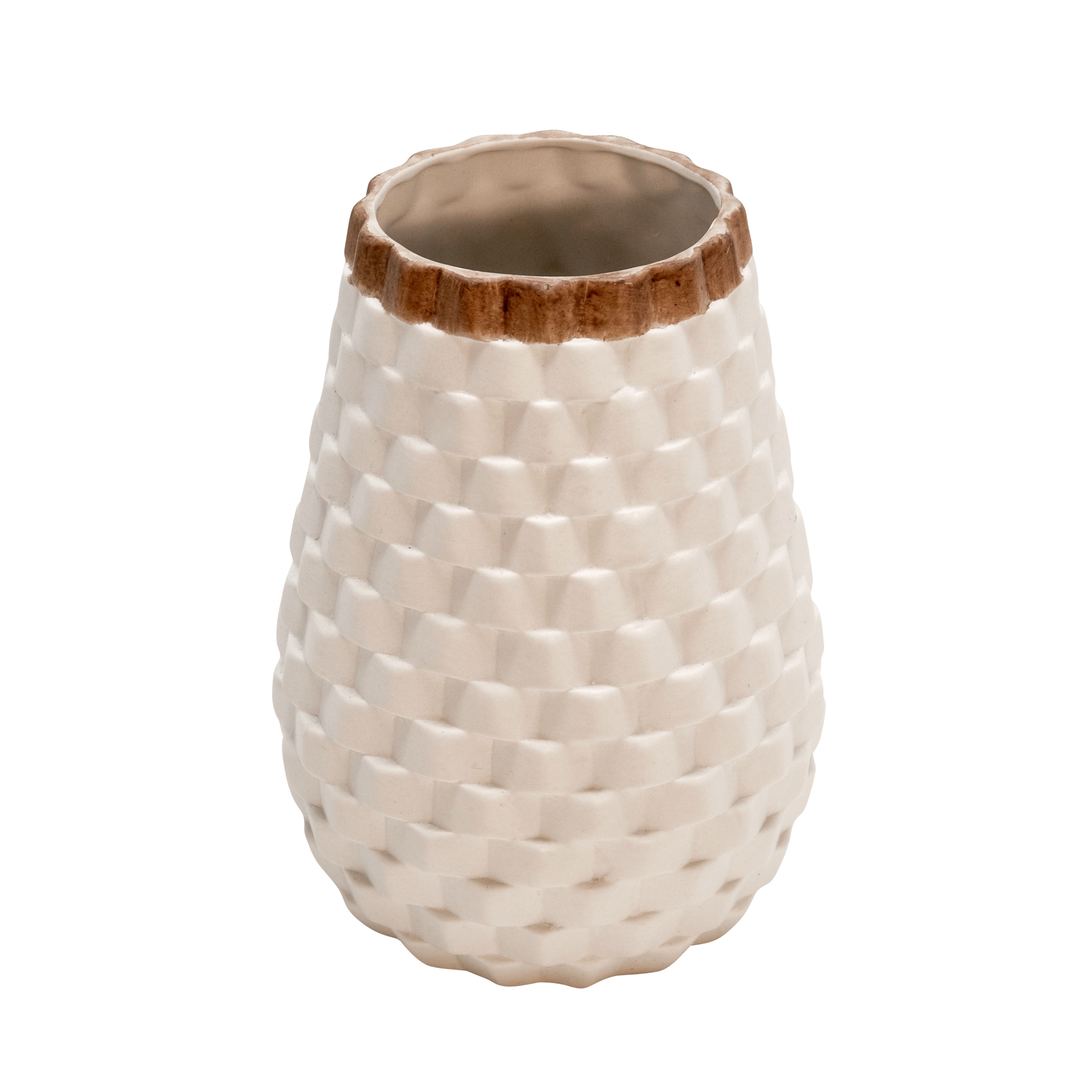 Sagebrook Home Modern Textured Ceramic Vase