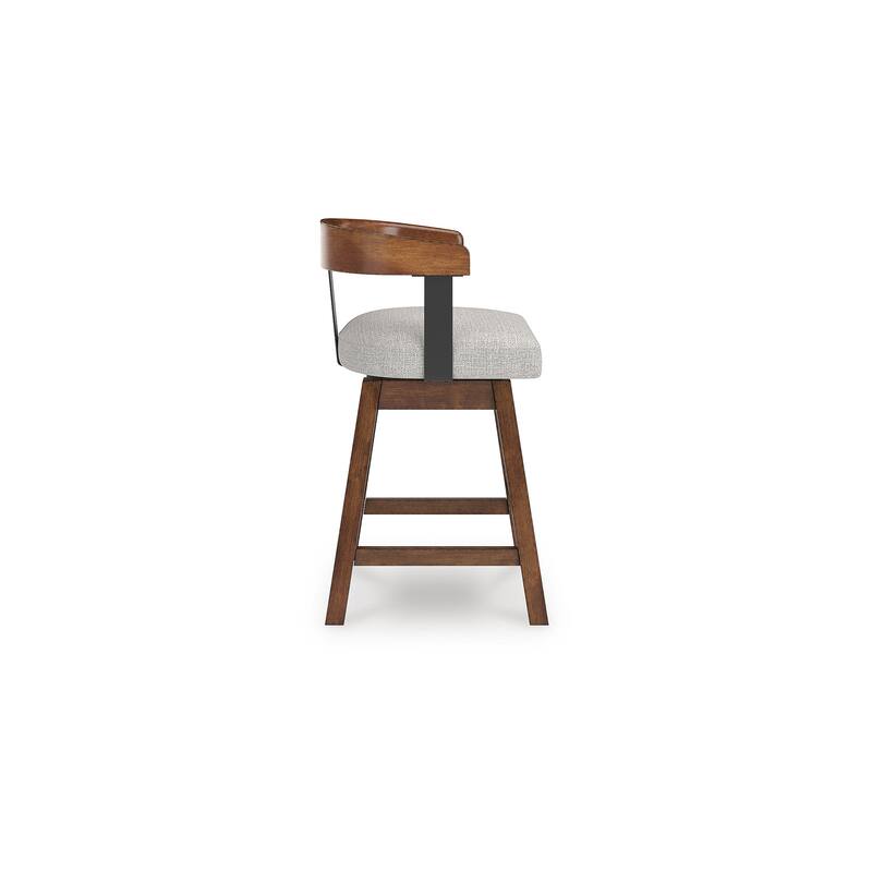 Signature Design by Ashley Ralene Counter Height Bar Stool (Set of 2) - 20"W x 20"D x 34"H