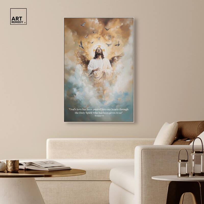 His Love Canvas by Art Remedy