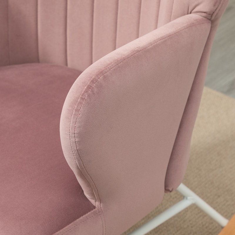 HOMCOM Accent Rocking Chairs, Nursery Glider Rocker, Wingback Armchair