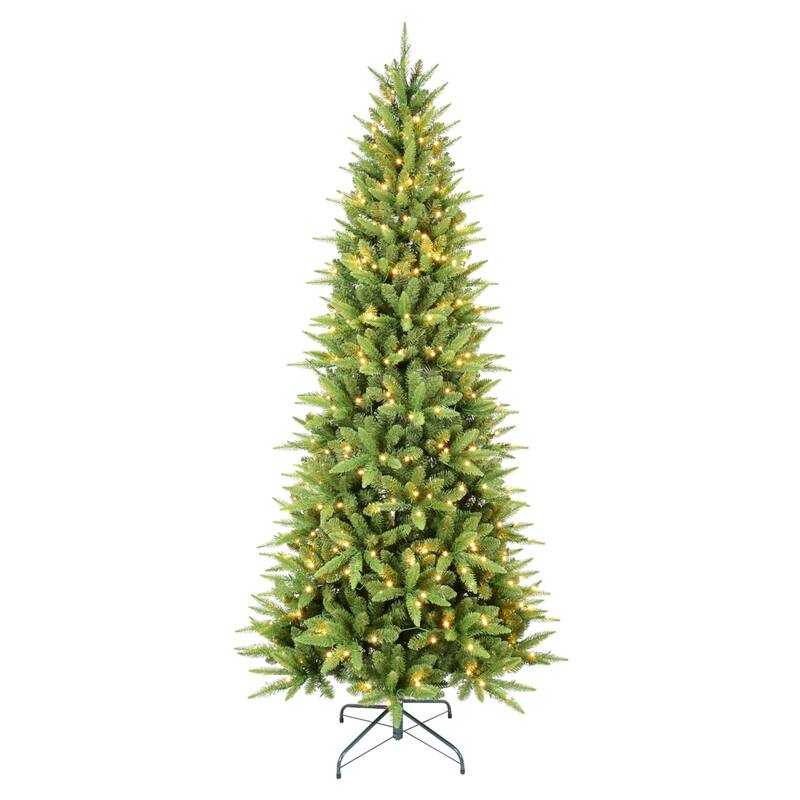 Pre-lit PE&PVC Green Christmas Tree - N/A