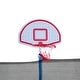 preview thumbnail 7 of 10, 12 ft. Outdoor Blue Heavy-Duty Round Trampoline with Enclosure with Basketball Hoop and Ladder