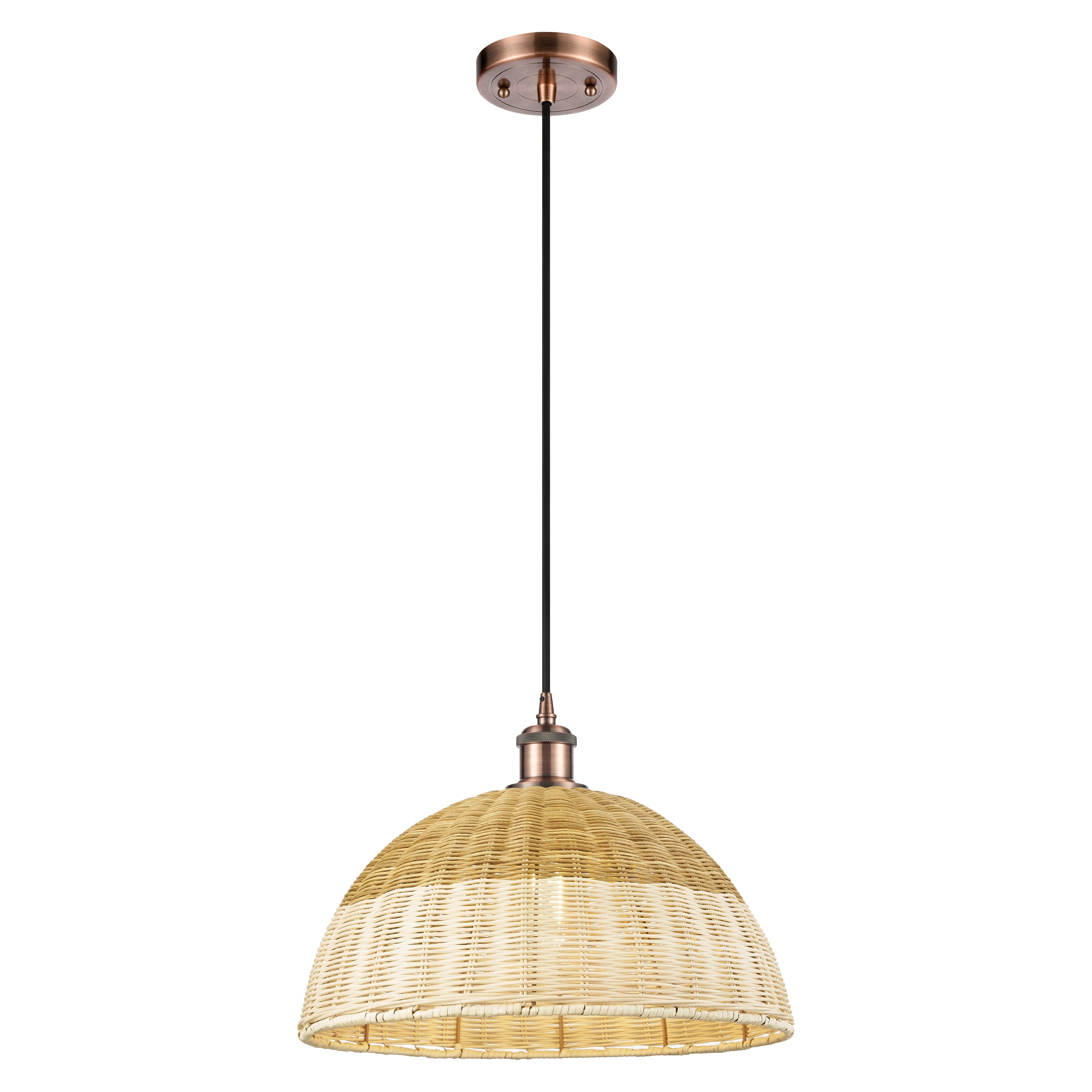 Innovations Lighting Endless Possibilities Ballston - Bristol Natural II - 1 Light 16" Cord Hung Mini Pendant