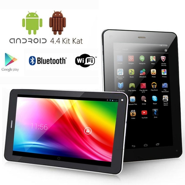 Indigi® 7.0inch Dual-Core 2-in-1 SmartPhone + TabletPC w/ Android 4.2 JellyBean Dual-Cameras WiFi Bluetooth - Black