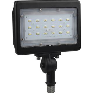LED Medium Flood Light 30W 5000K Bronze Finish 100V-277V Dimmable
