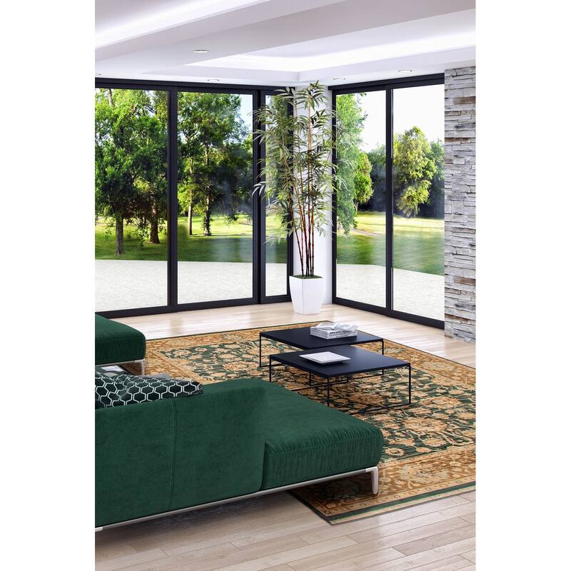 ECARPETGALLERY Hand-knotted Pako Persian 18 Of 20 Teal Wool Rug - 6'0 x 8'8