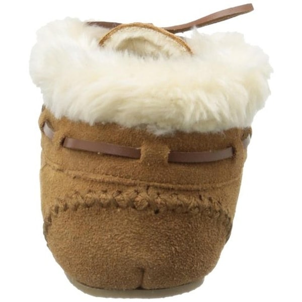 womens moccasin bootie slippers