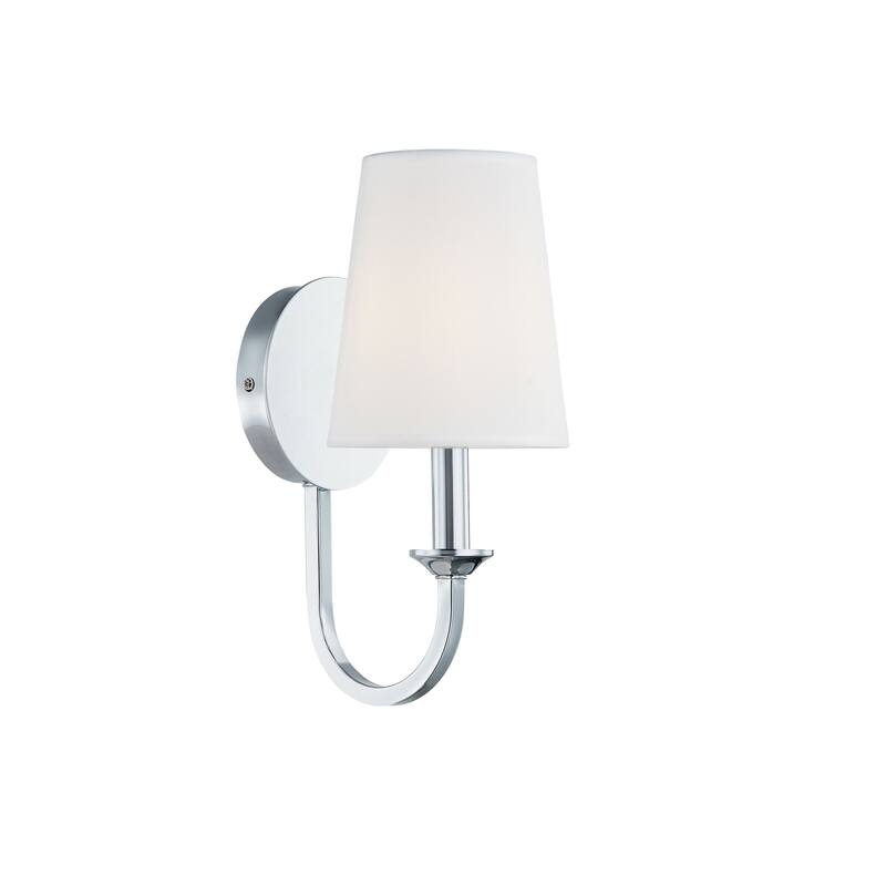Misha Metal Wall Sconce, Chrome