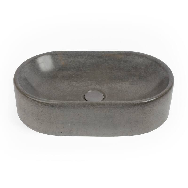 Concretti Designs Handmade Boston Concrete Vessel Sink/Washbasin. Bed